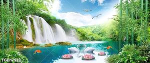 Tranh treo phòng khách đẹp ghép bộ
