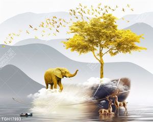 Tranh ghép 3d in vải canvas