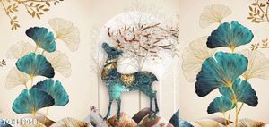 Tranh treo tường 3D đẹp cho phòng khách hiện đại