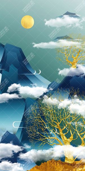 Tranh treo tường 3D đẹp cho phòng khách hiện đại