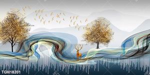 Tranh decor 3D trang trí độc đáo