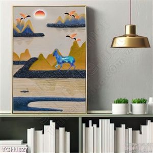 Tranh ghép trang trí hiện đại cho phòng khách