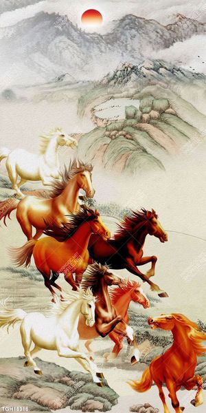 Tranh ghép tráng gương treo trang trí tường