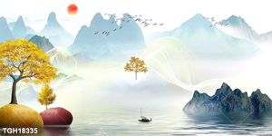 Tranh treo tường phòng khách mẫu mới nhất