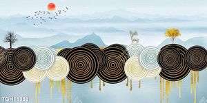 Tranh treo tường phòng khách đẹp, sang trọng và hiện đại