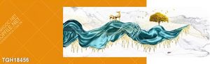 Tranh ghép tráng gương treo trang trí tường