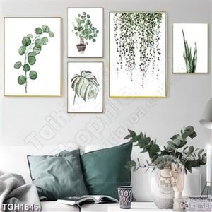 Tranh ghép lá treo tường đẹp