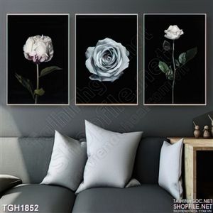 Tranh ghép hoa hồng treo tường