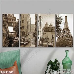 Tranh ghép phong cảnh cổ điển