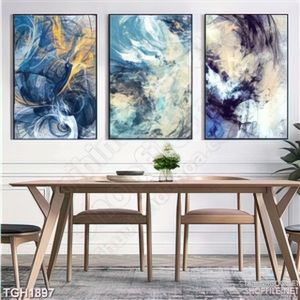 Tranh trừu tượng nghệ thuật giông tố
