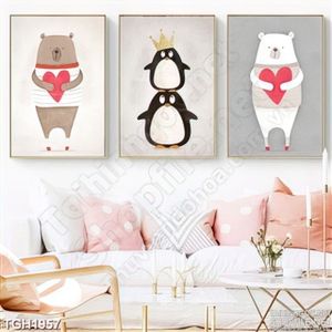 Tranh ghép hoạt hình vector