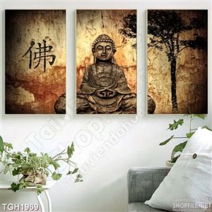 Tranh tượng phật tổ decor