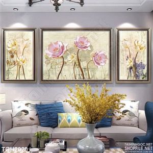 Tranh ghép lụa treo tường  đẹp