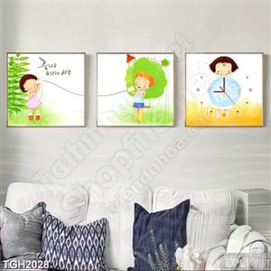 Tranh ghép màu thiếu nhi vui nhộn