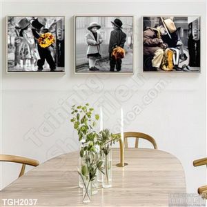 Tranh ghép cổ điển lưu niệm của bé