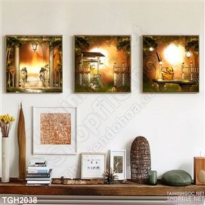 Tranh ghép khu vườn cổ tích