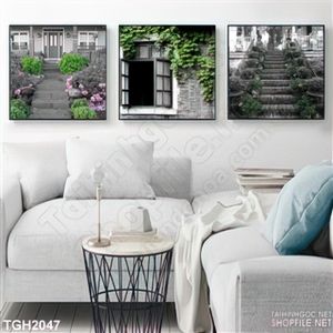 Tranh ghép nghệ thuật 1 góc nhà đẹp