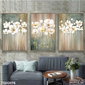 Tranh ghép hoa cổ điển đặc sắc