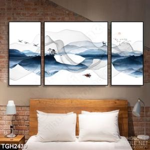 Tranh ghép  những làn màu tối trong suốt và đàn cò in 3d