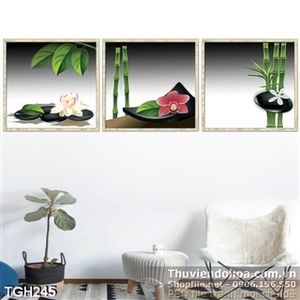 Tranh ghép  treo tiệm spa uv đẹp