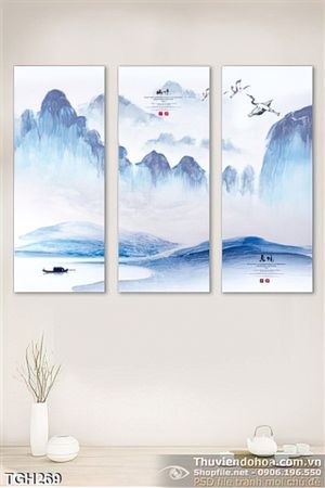 Tranh ghép nghệ thuật sơn thuy 3d