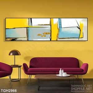 Tranh ghép in uv nhiều màu sắc tạo thành hình ảnh đa chiều