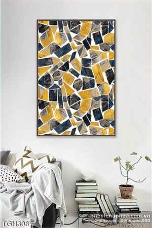 Tranh ghép trừu tượng 3d 002
