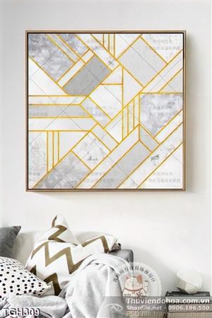 Tranh ghép trừu tượng 3d 003