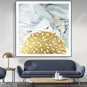 Tranh ghép đà cá nền vân đá