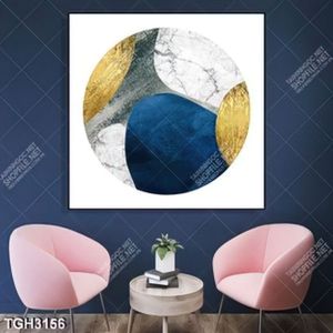 Tranh ghép họa tiết tròn