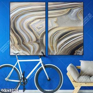 Tranh ghép nghệ thuật 2 tấm
