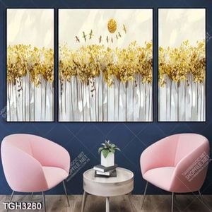 Tranh ghép cây nghệ thuật gold