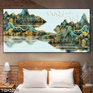 Tranh ghép nghệ thuật sông núi