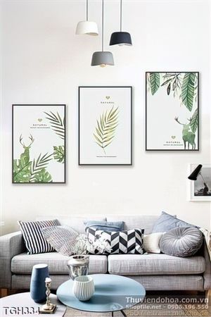 Tranh ghép lá dừa đẹp