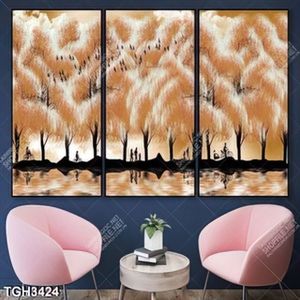 Tranh sơn dầu rừng cây