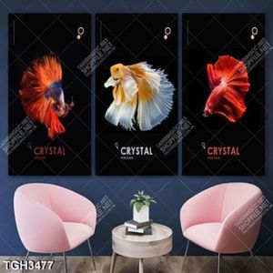 Tranh ghép cá in kính chất lượng cao