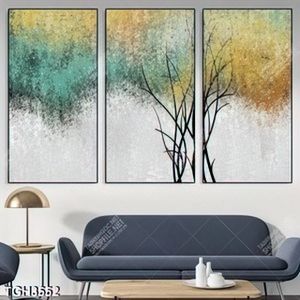 Tranh sơn dầu cây nghệ thuật