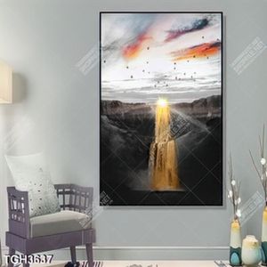 Tranh ghép thác nước nghệ thuật