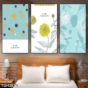Tranh ghép hoa cúc nghệ thuật