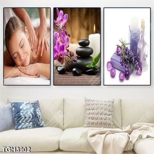 Tranh ghép 3 tấm spa
