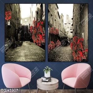 Tranh ghép gốc phố cổ
