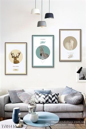 Tranh ghép ngựa và hưu