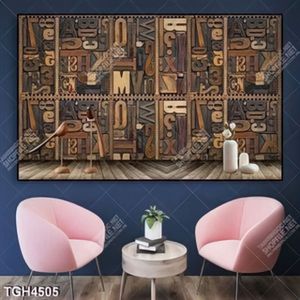 Tranh nền chữ nghệ thuật