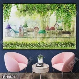 Tranh sơn dầu phố cổ