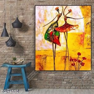 Tranh sơn dầu khiêu vũ