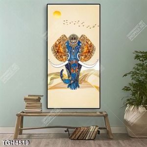 Tranh ghép voi nghệ thuật