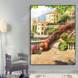 Tranh sơn dầu gốc phố cổ