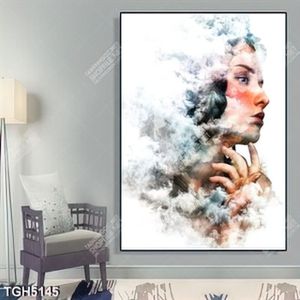 Tranh cô gái nghệ thuật