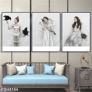 Tranh ghép 3 tấm mẫu nhí
