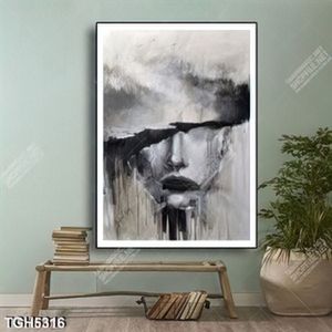 Tranh sơn dầu cô gái